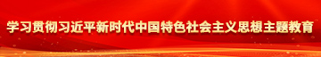 操逼女网站学习贯彻习近平新时代中国特色社会主义思想主题教育